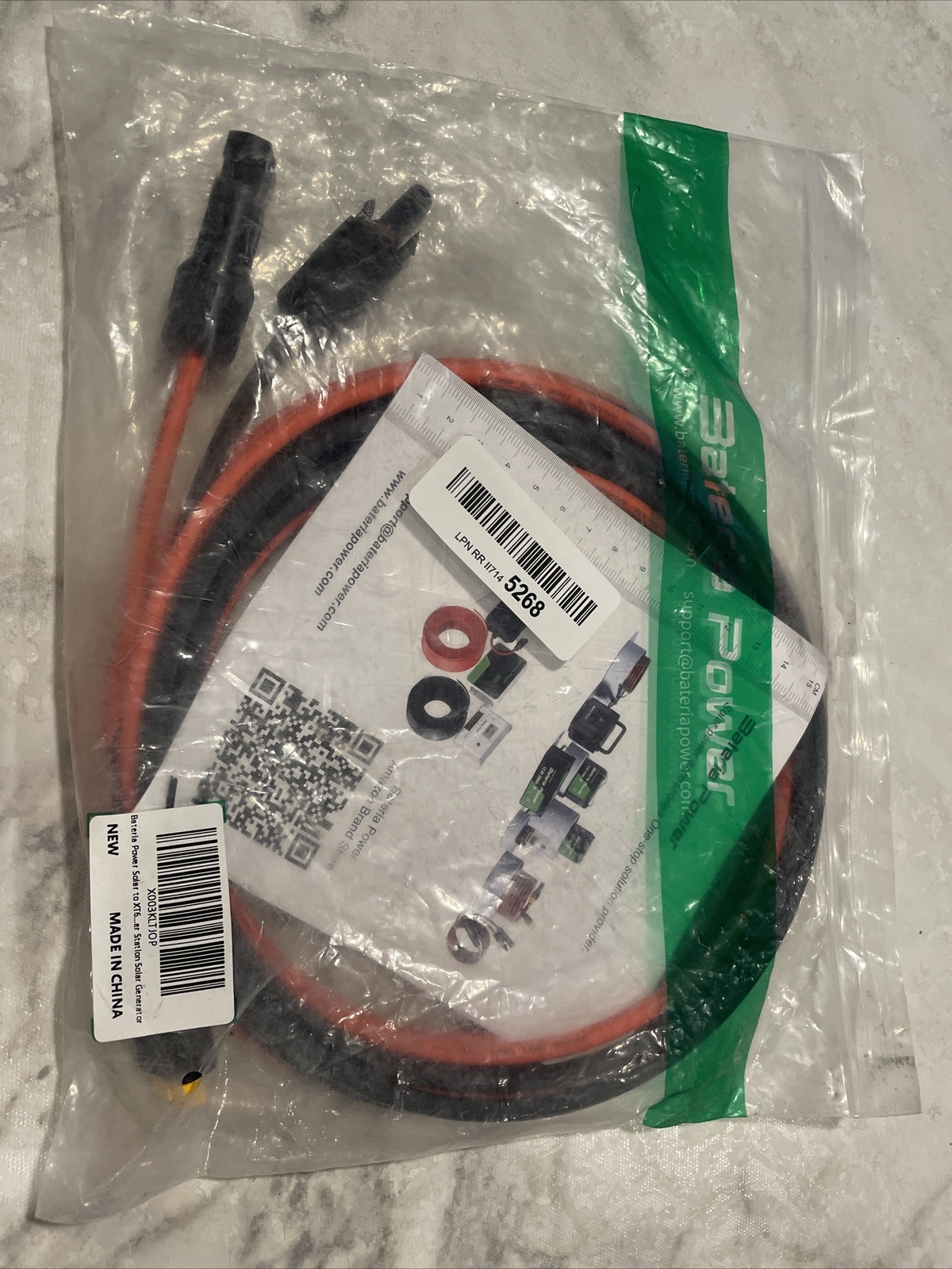 Bateria Power Portable Solar Generator XT60 Adapter IP67 Waterproof 1000V DC