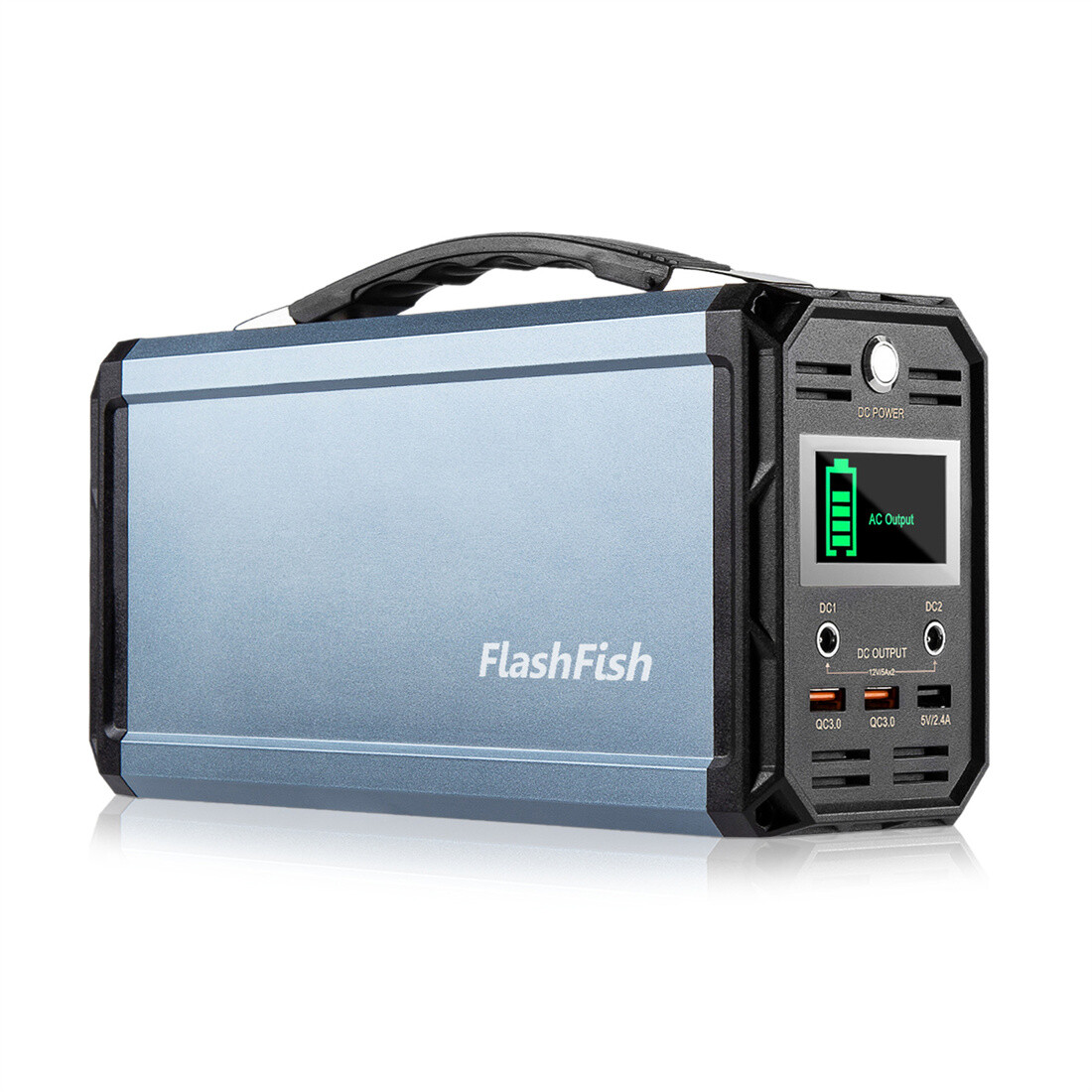 Flashfish 300W 222Wh Portable Power Station Refurbished Solar Generator G300