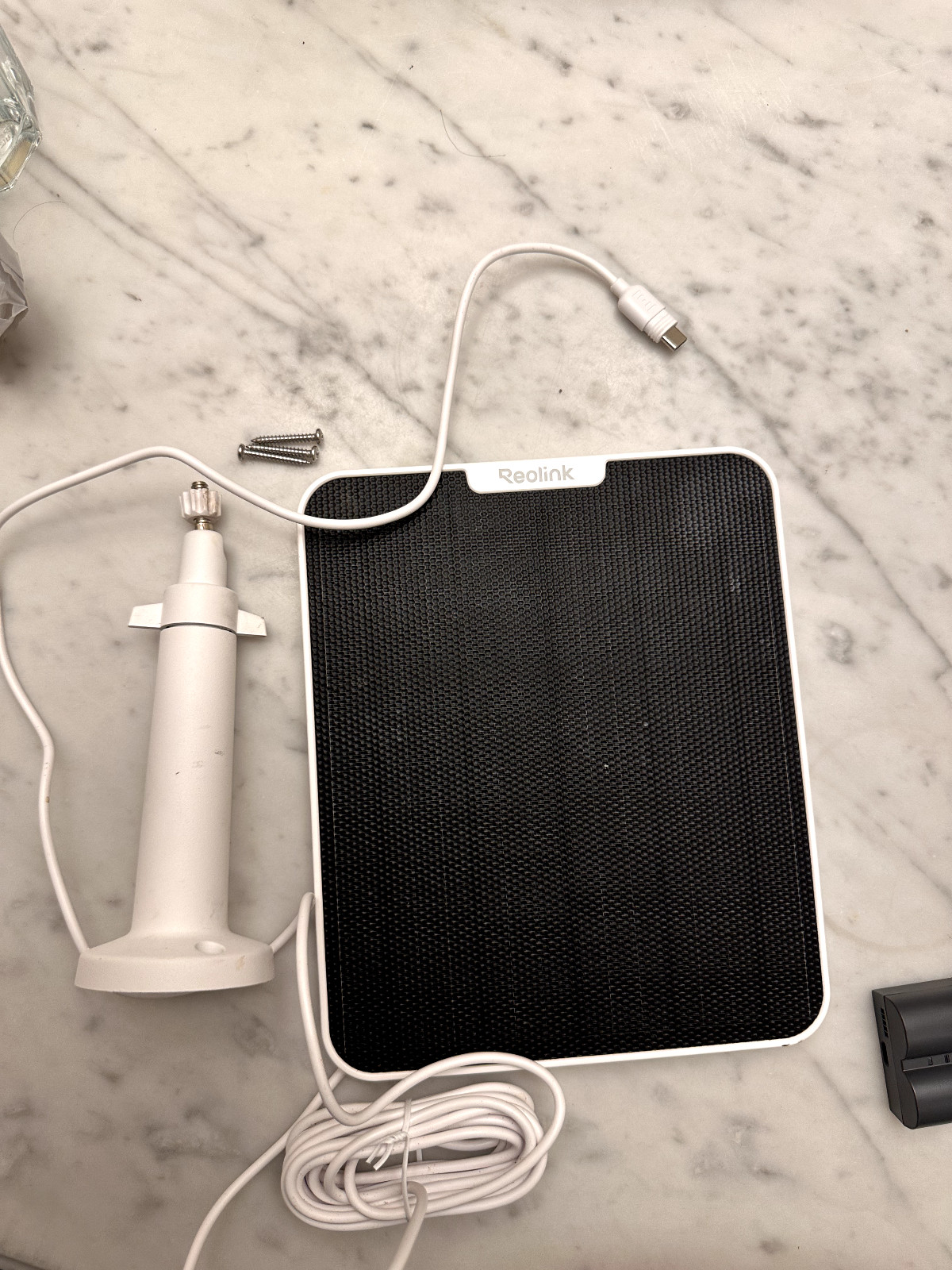 Reolink Solar Panel Power Supplyfor Reolink Argus 2/ Argus Eco/ Argus Pro/ Argus