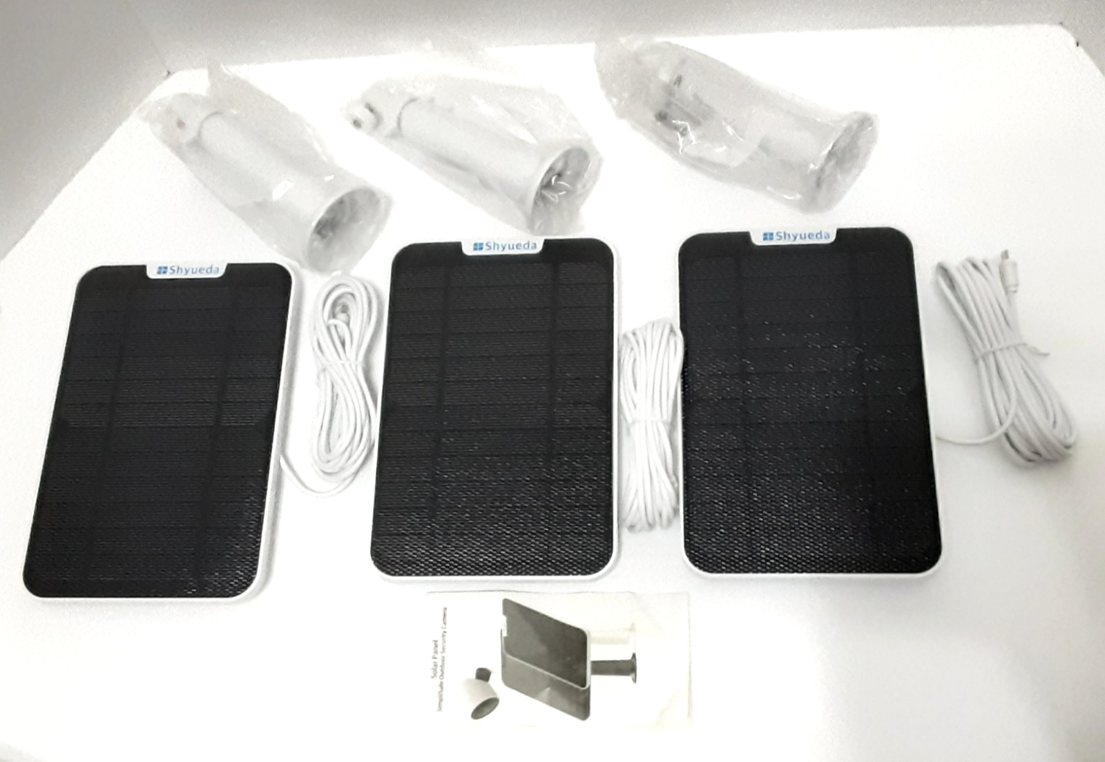 NEW 3 PC Shyueda 4.0w High Efficiency 8×5 Inch Solar Panels NEVER USED Mountable