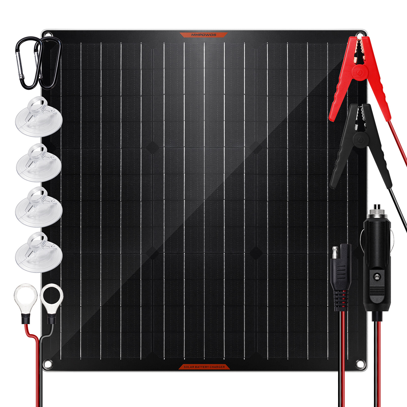 12V 30W 50W 60W 100W Solar Panels Solar Battery Maintainer for Cars Motors Boat