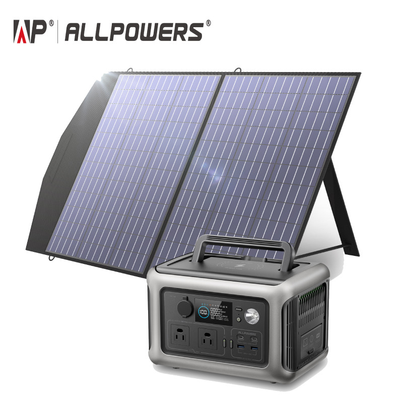 ALLPOWERS R600 299Wh 600W Portable Power Station LiFePO4 & Solar Panel Optional