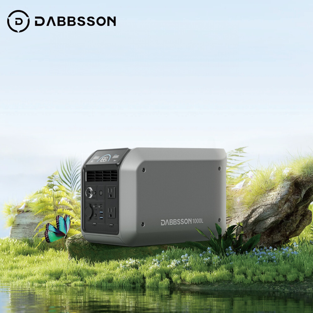 1000L Portable Power Station 1008Wh 1200W Solar Generator Fast Charging Camping