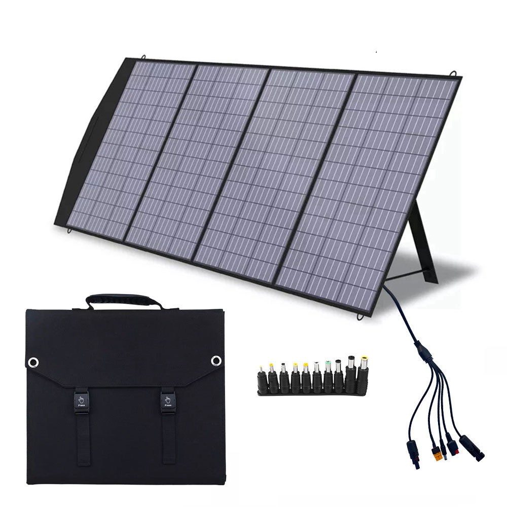 300W Mono Solar Panle Foldable bag 18V Solar Panel Kit For RV Laptops Outdoor
