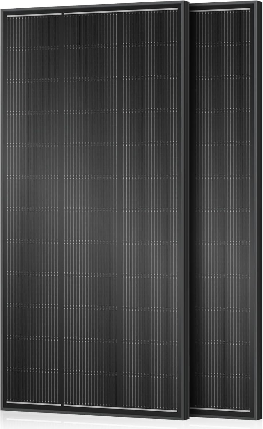 18BB 2 Pack 200 Watt Solar Panels, 400 Watt Total (2 x 200 Watt) N-Type Solar Pa