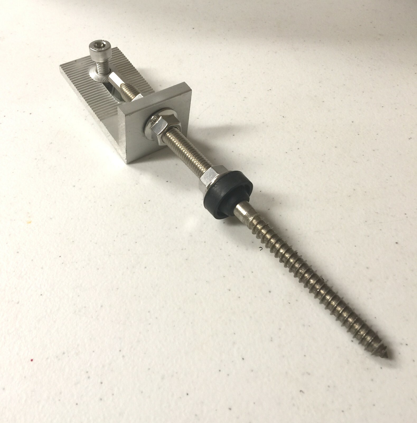 Solar Panel Tin Roof Mount with L-Bracket Stainless Steel-Pack of 12