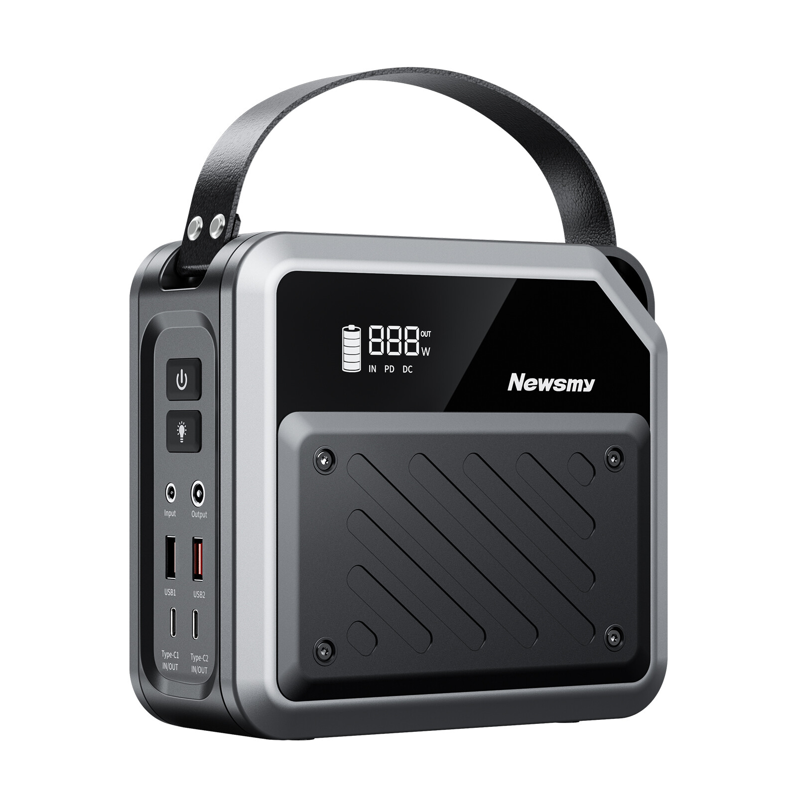 Newsmy 268W 270Wh Portable Power Station Solar Generator power bank for Camping