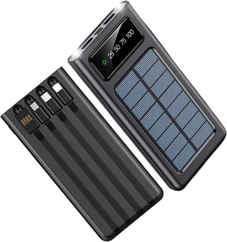 Power-Bank-Solar-Charger – 20000mAh Portable Charger,Solar Power Bank,Camping Ex