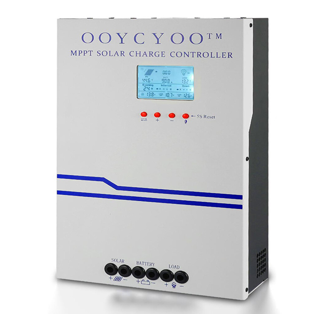 100A MPPT Solar Charge Controller 12V/24V 36V 48V Auto PV 150V MAX 5000W N1