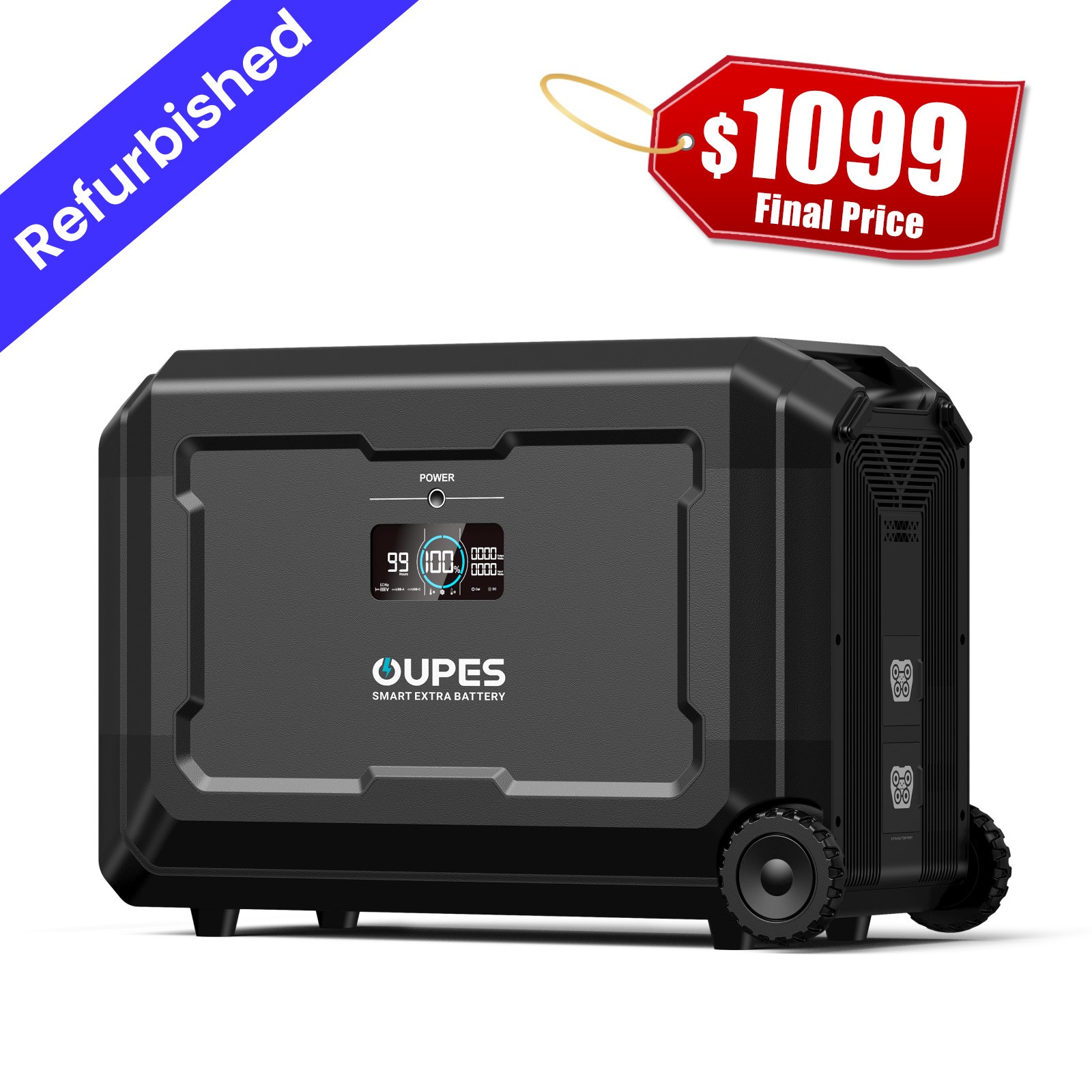 OUPES B5 Dual Ports 5040Wh Extra Battery for Mega 5(Not a Power Station)
