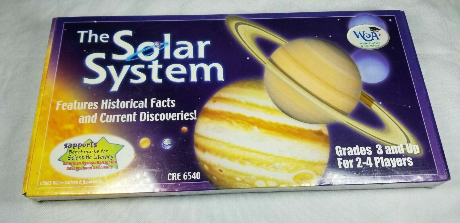 The Solar System features historical facts and discoveries