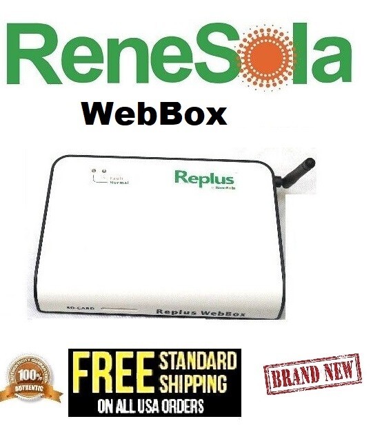 ReneSola Replus Solar  WebBox, Solar System Monitor