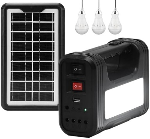 Solar Generators for Home Use – Portable Power Station with Solar Panel for Emer