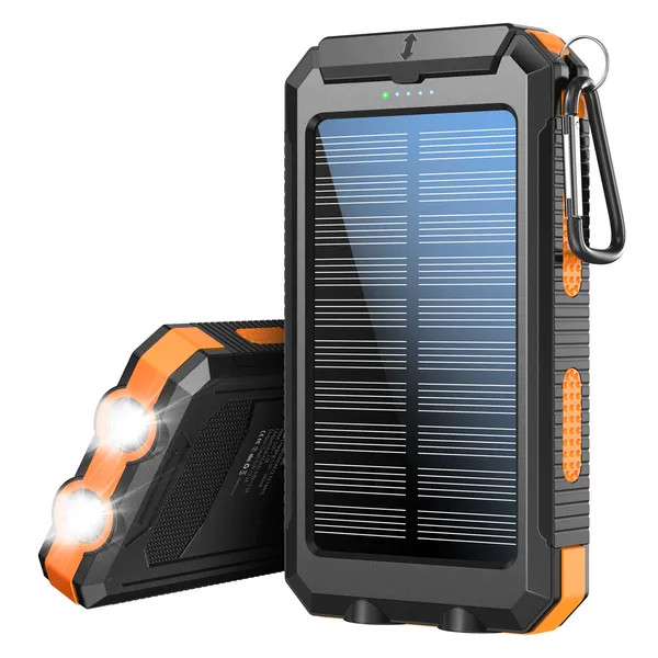 Super Solar Power Bank Charger USB Portable Charger Power Bank For Cell Phone