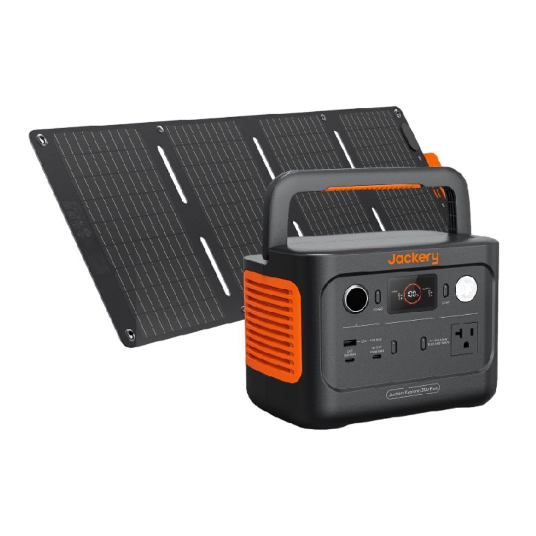 Jackery – Explorer 300 Plus Portable Power Station with Solar Panel 40