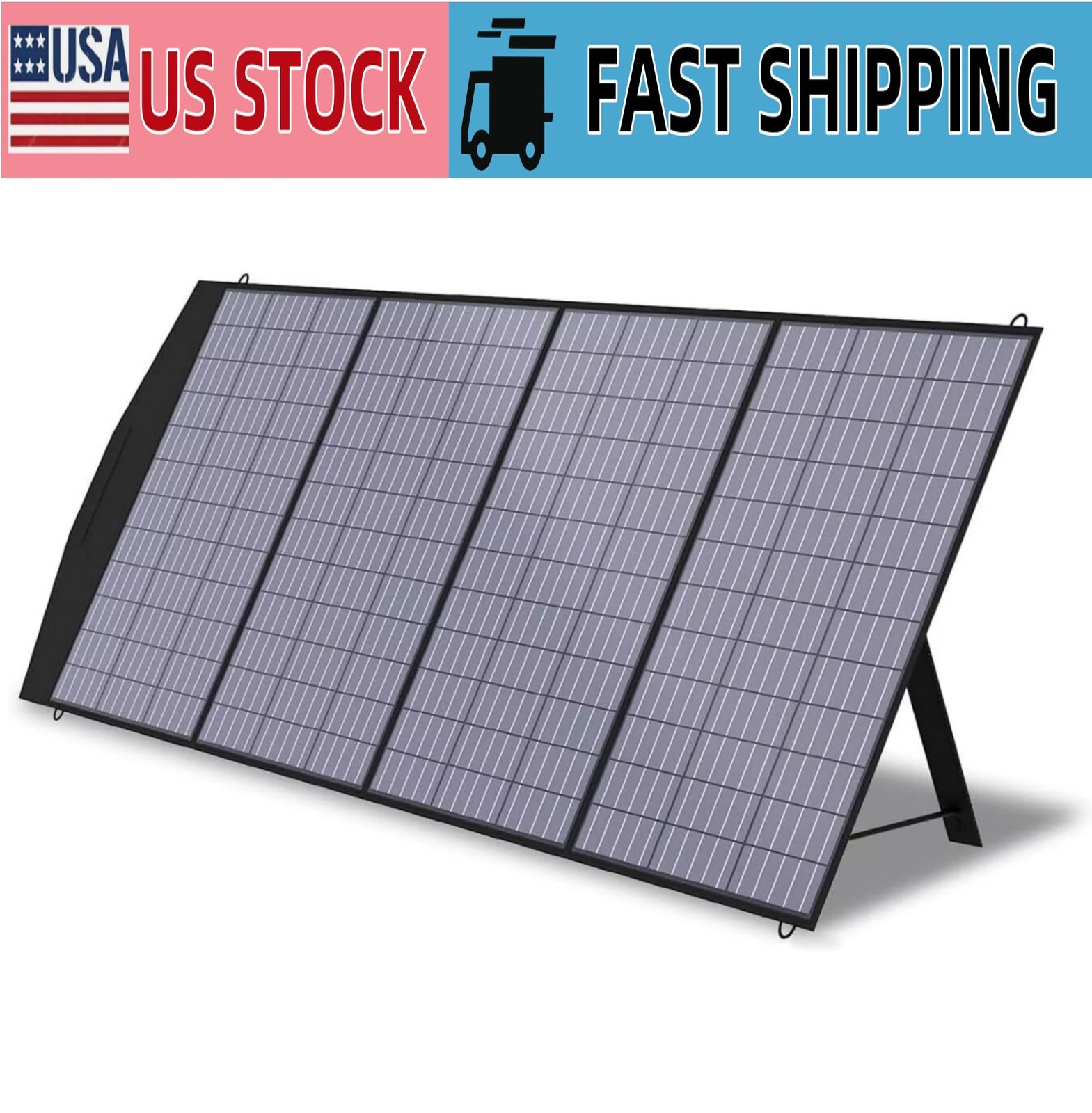 PUJIMAX Portable Solar Panel Kits 200W Foldable Solar Power Charger Waterproof