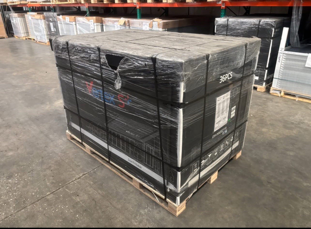 Trina 405 Watt bifacial Solar Panels 36ct