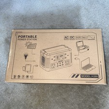 260W Portable Power Station, HOWEASY Solar Generator with 110V AC H260