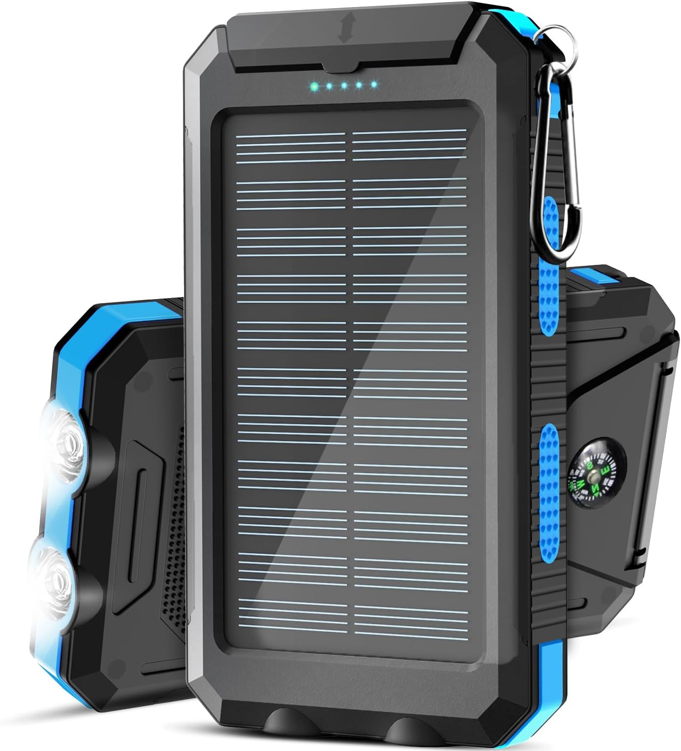 Portable Solar Camping Charger, Charges Phones and Electronic Devices for Travel