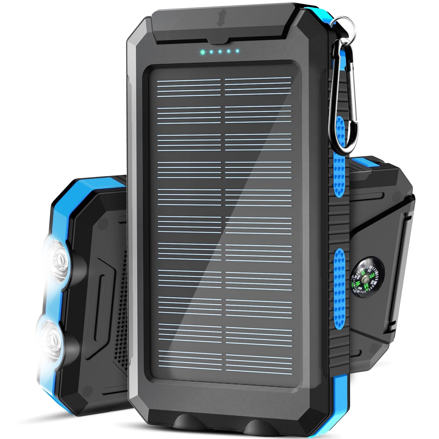 Solar Charger,38800mAh Solar Power Bank, Waterproof External Backup Battery Powe