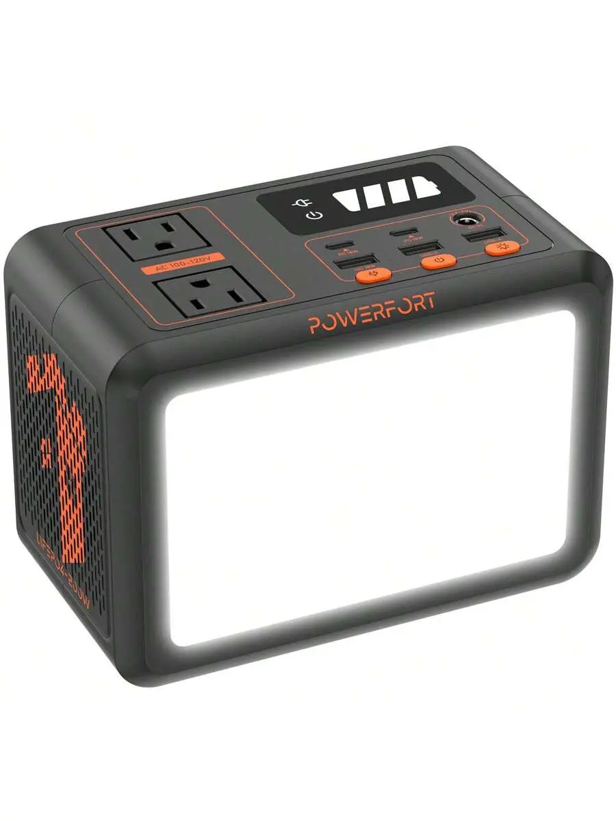 Portable Power Station 150W Small Solar Power Bank 99.9Wh With 3500+ Cycles