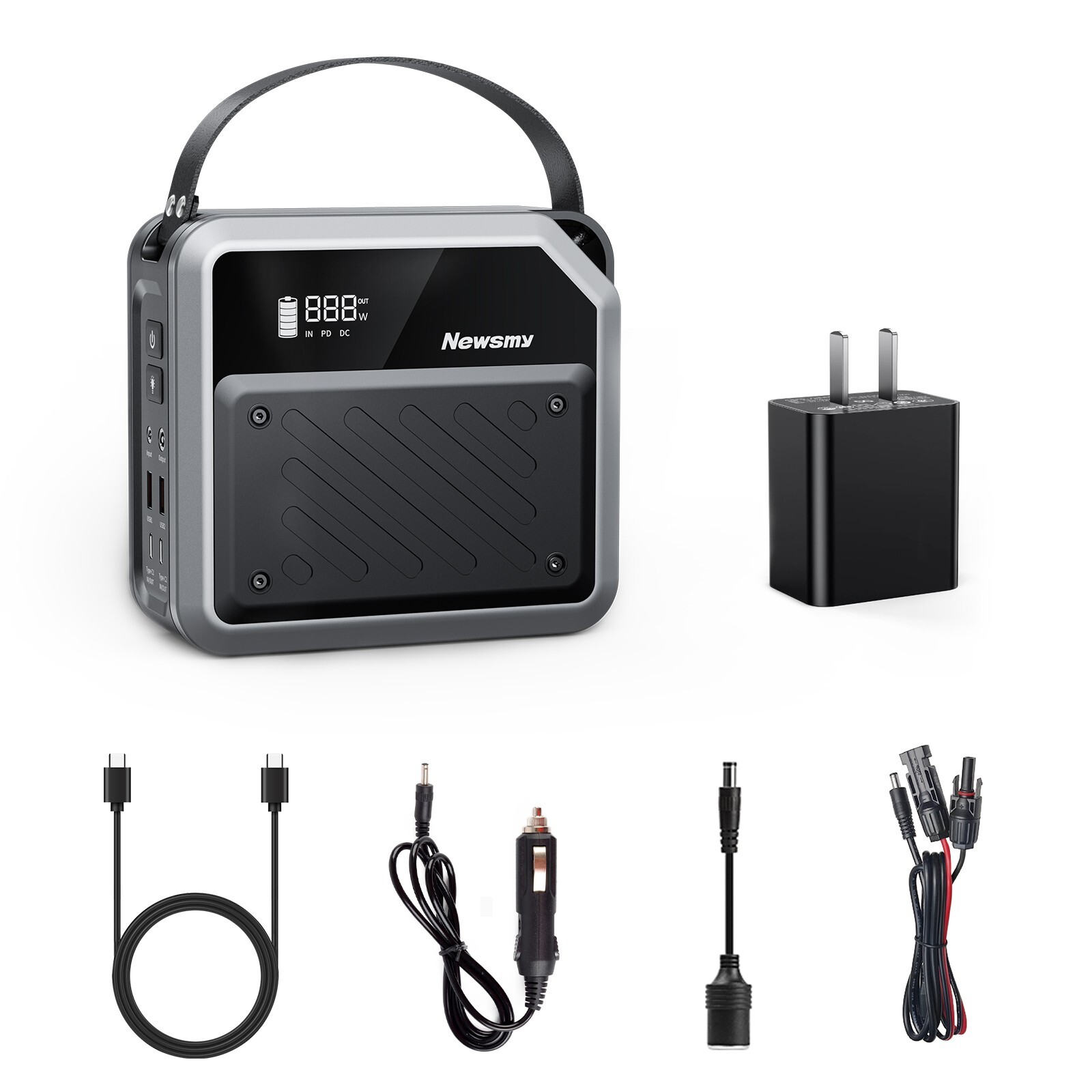 Portable Power Station 270Wh Solar Generator Lifepo4 Battery For RV/Camping/Home