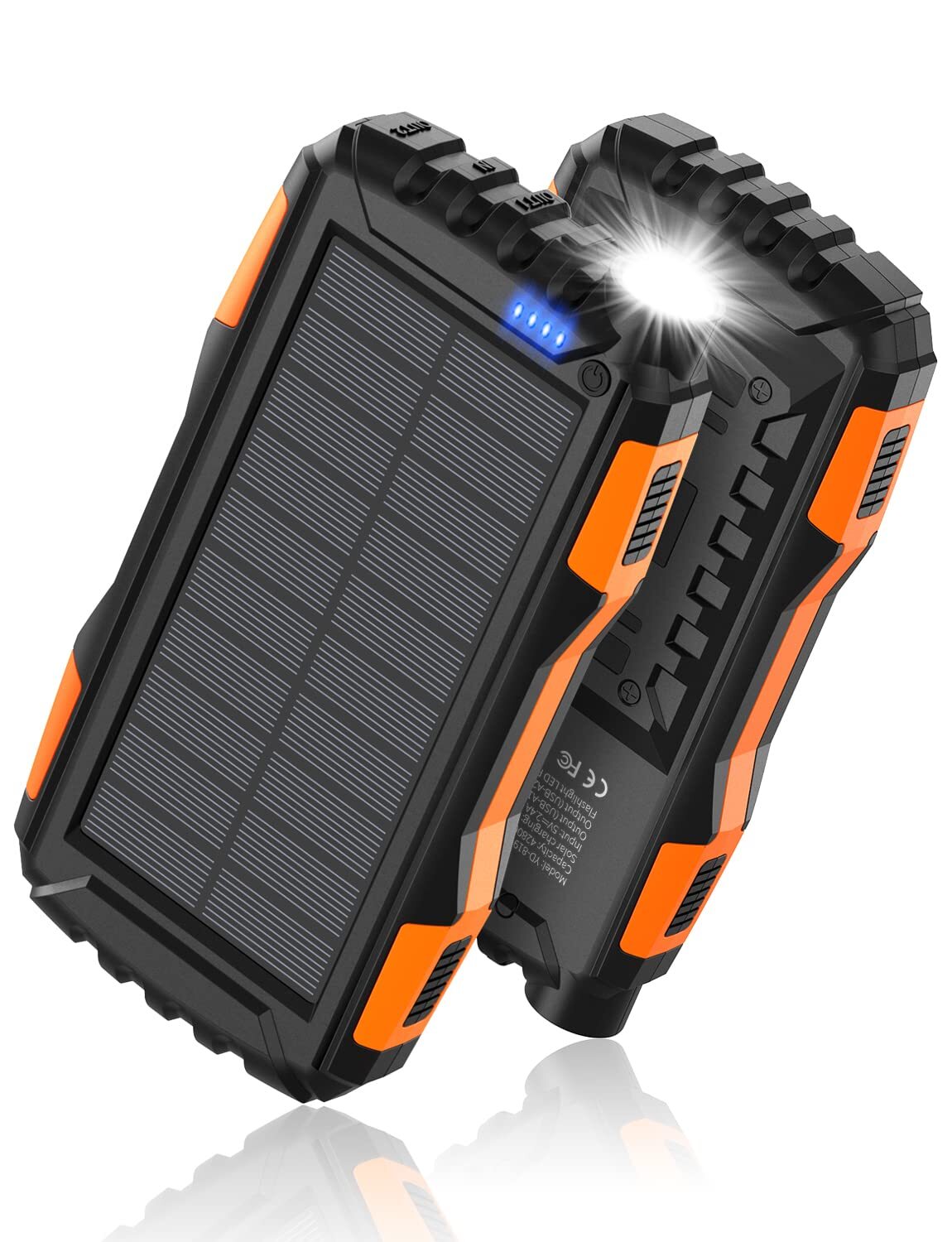 Power-Bank-Solar-Charger – 42800mAh Portable Charger,Solar Power Bank,External B
