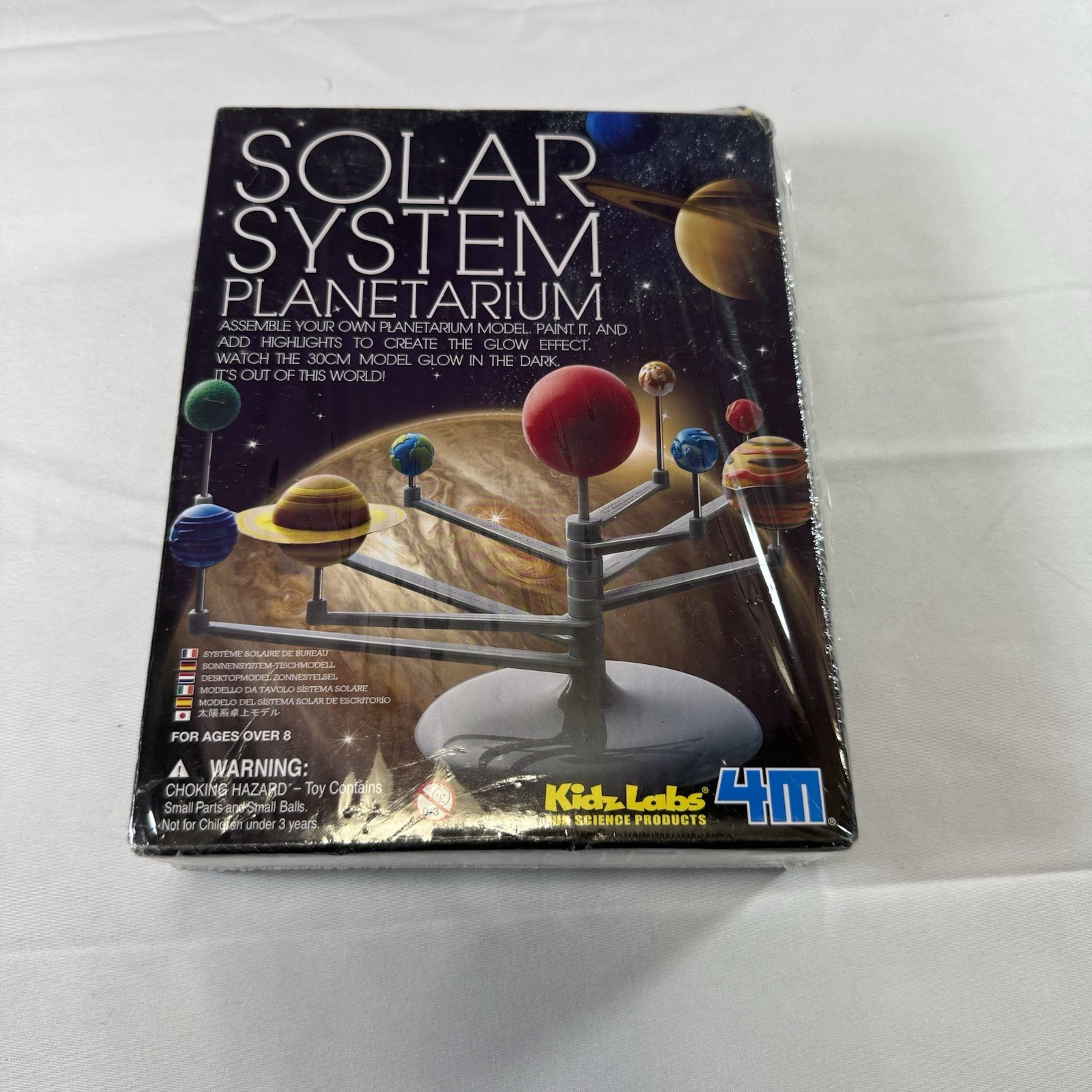 Solar System Planetarium Model Kit Kidz Labs 4M Brand NEW SEALED Ages 8+