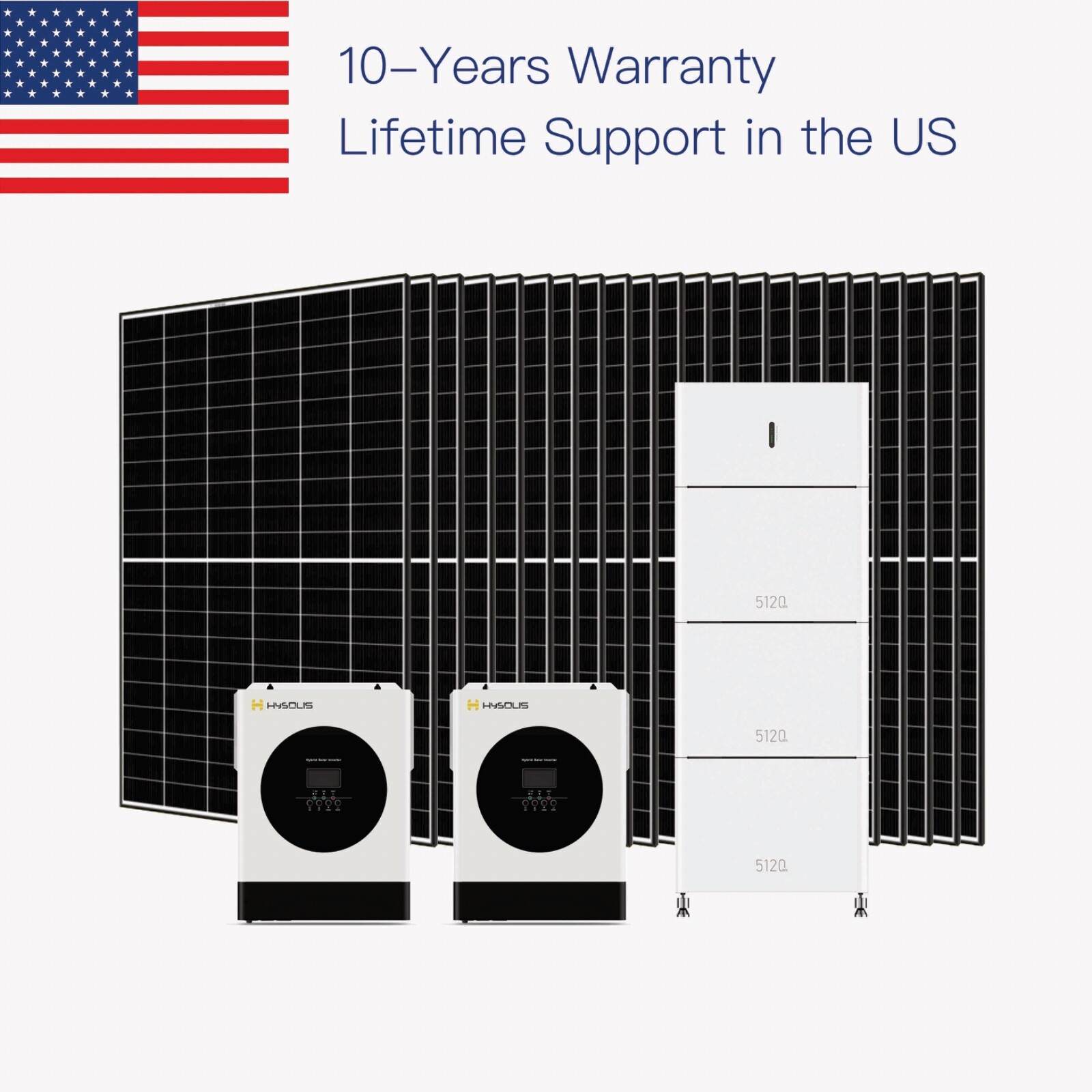 Solar power system complete kit Solar lithium battery power station ready to use