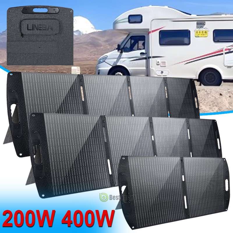 100w 200w 400w Foldable Solar Panel Portable Solar Charger for Rv Camping Home
