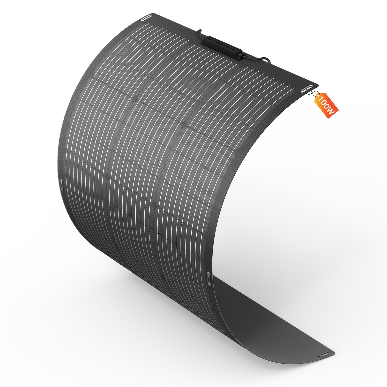 100W 24.3V Portable Flexible Solar Panel Kit RV Camping Off-Grid Rooftop MHPOWOS