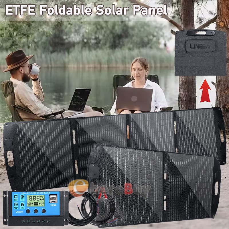 Solar Panel Kit 200W Mono Portable Folding Solar Charger for Solar Generator RV