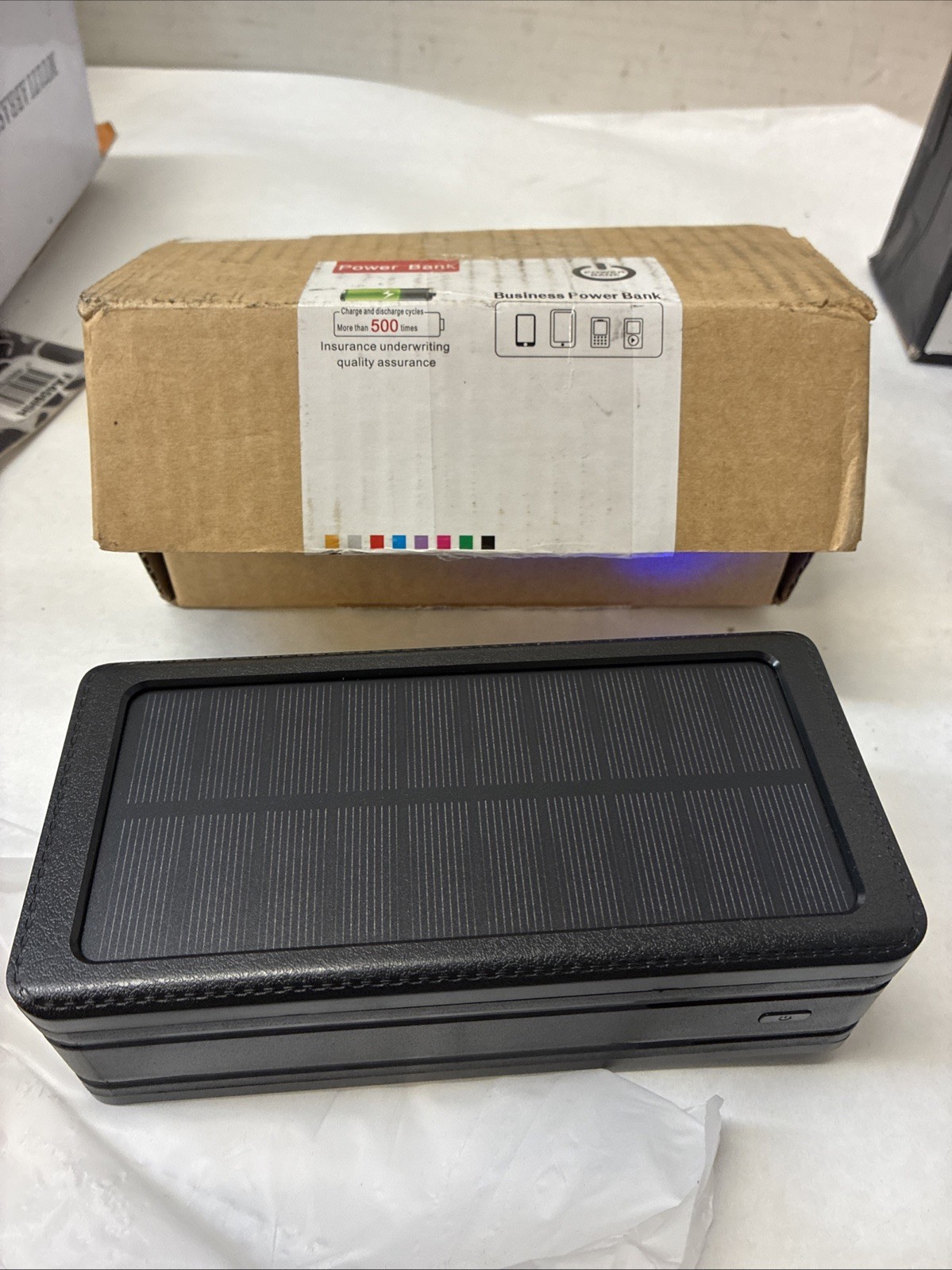 Solar Power Bank Battery Pack 80000mAh 30W Camping Outdoor (PS-8W+-A)