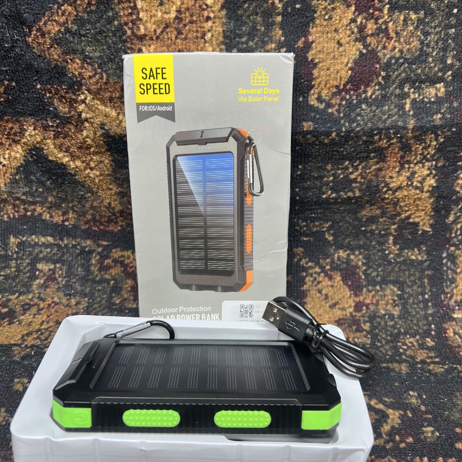 Power bank solar power bank new inbox 20000mAh