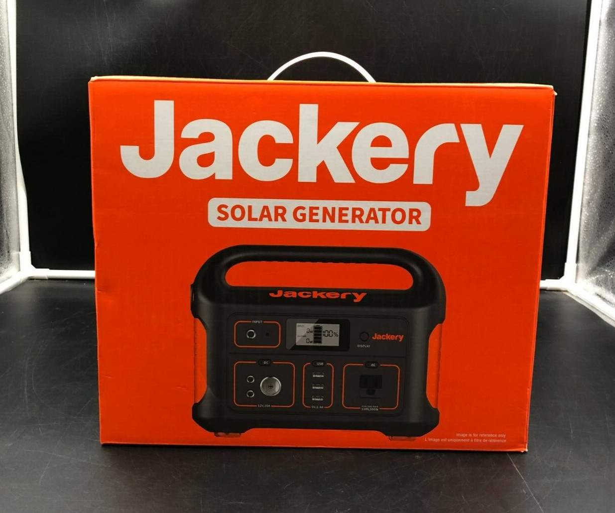 Jackery Explorer 550 Portable Power Station – 550Wh/500W Solar Generator – NEW
