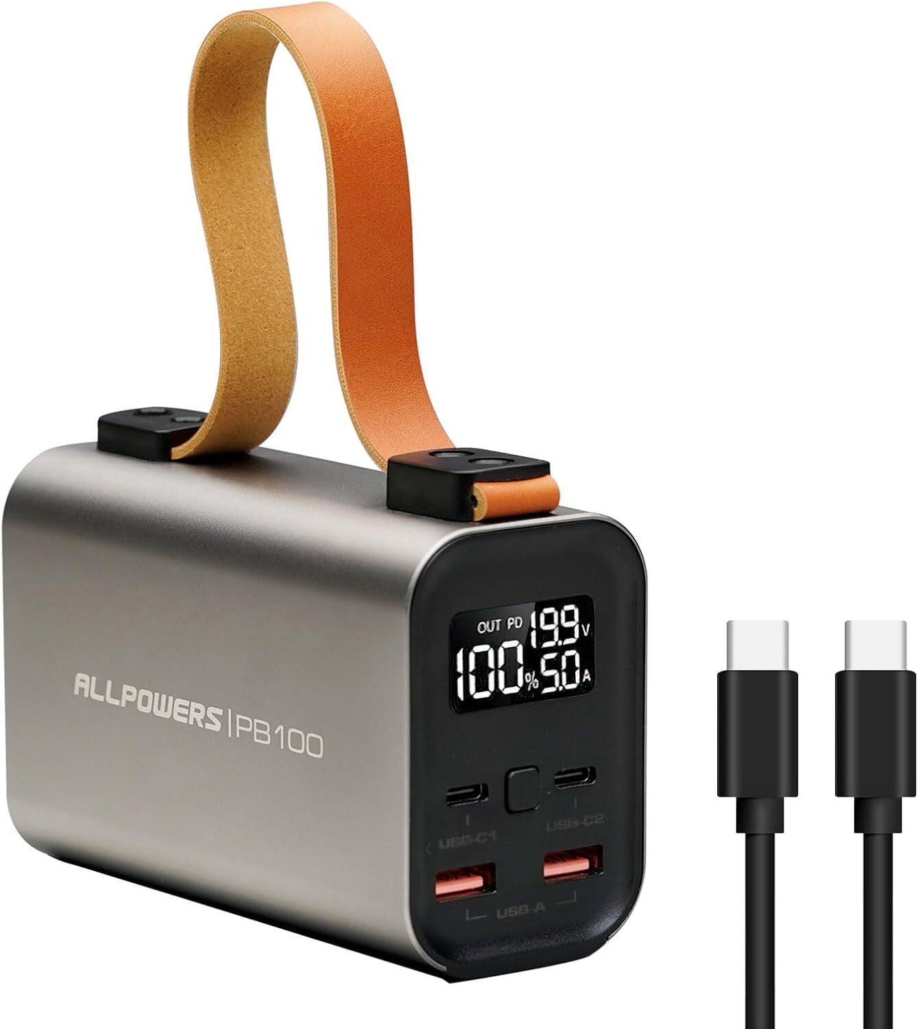 24000mAh Portable Power Bank Charging USB-C For iPhone 16 15 14 Samsung Android