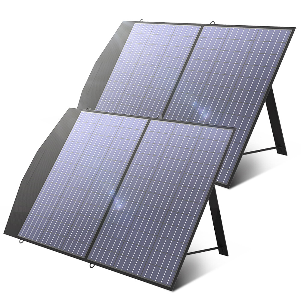 ALLPOWERS 200W / 400W Foldable Solar Panel Kits Waterproof For Solar Generator