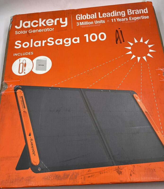 JACKERY SOLAR GENERATOR JS-100F SOLAR SAGA 100 PORTABLE PANEL
