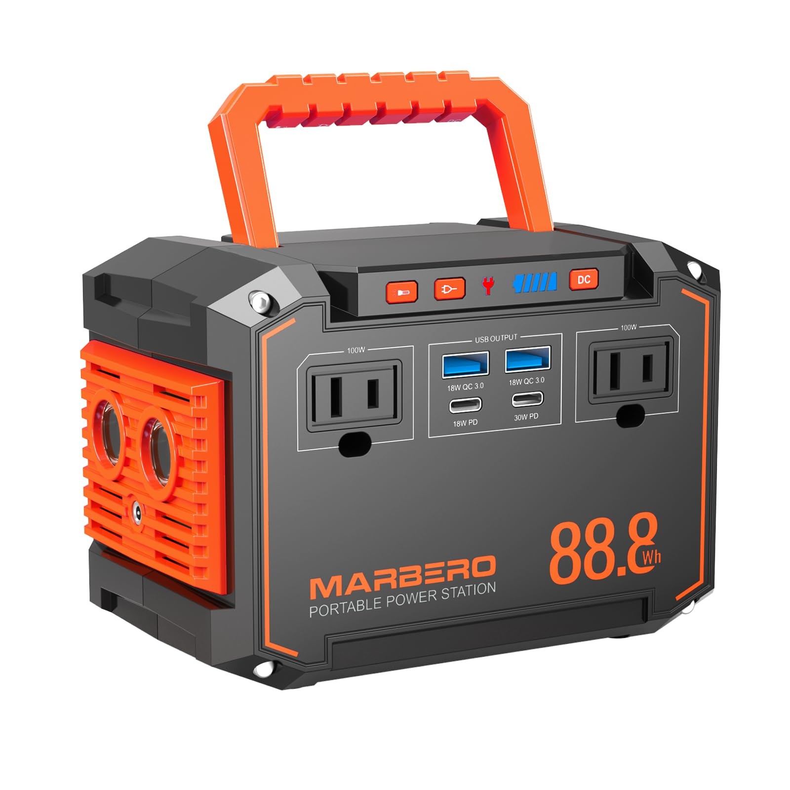 Portable Power Station for Emergency Home Use and Camping