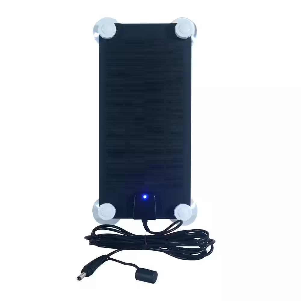 3-watt Semi-flex Monocrystalline Solar Panel And Battery Trickle Charger |