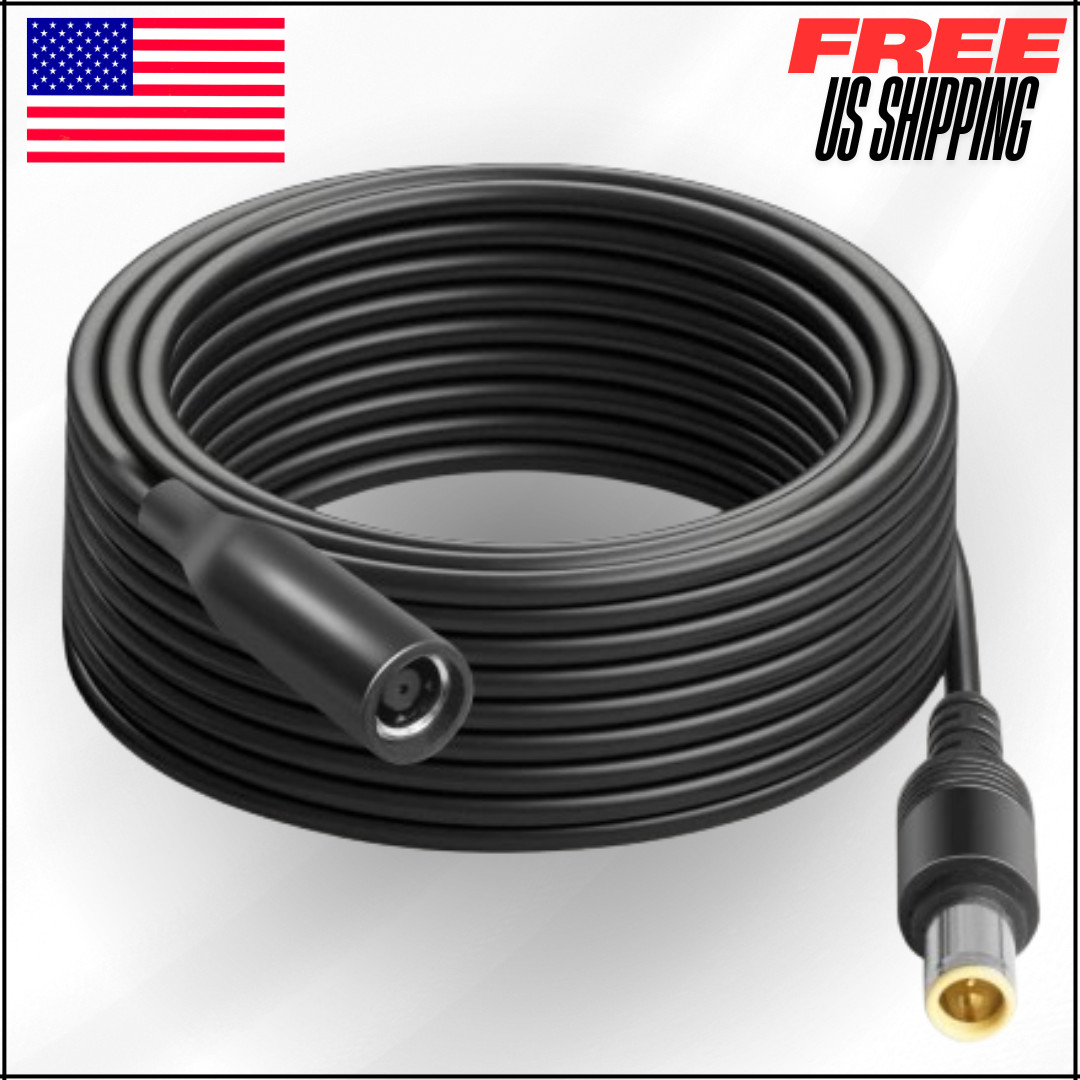 20′ Jackery Extension Cable 14AWG 6M 8mm DC Power Plug Generator Solar Panels