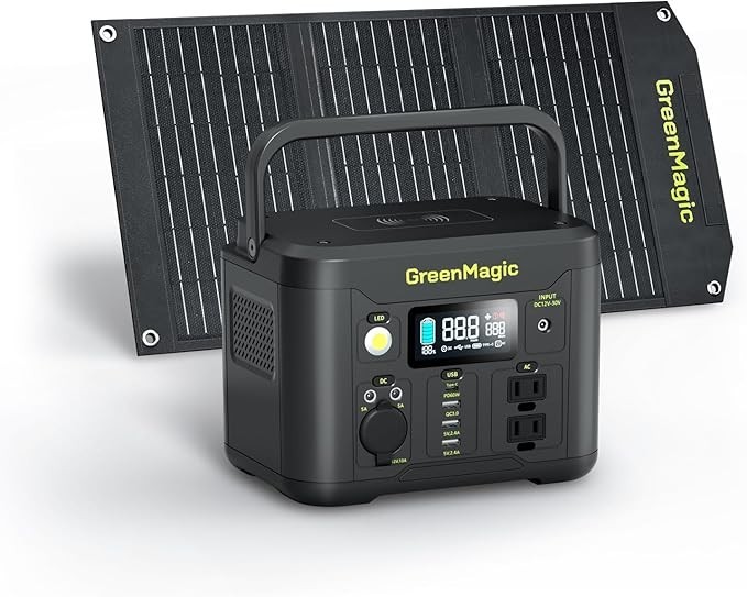 300W portable power station 330w solar generator with 20W solar panel