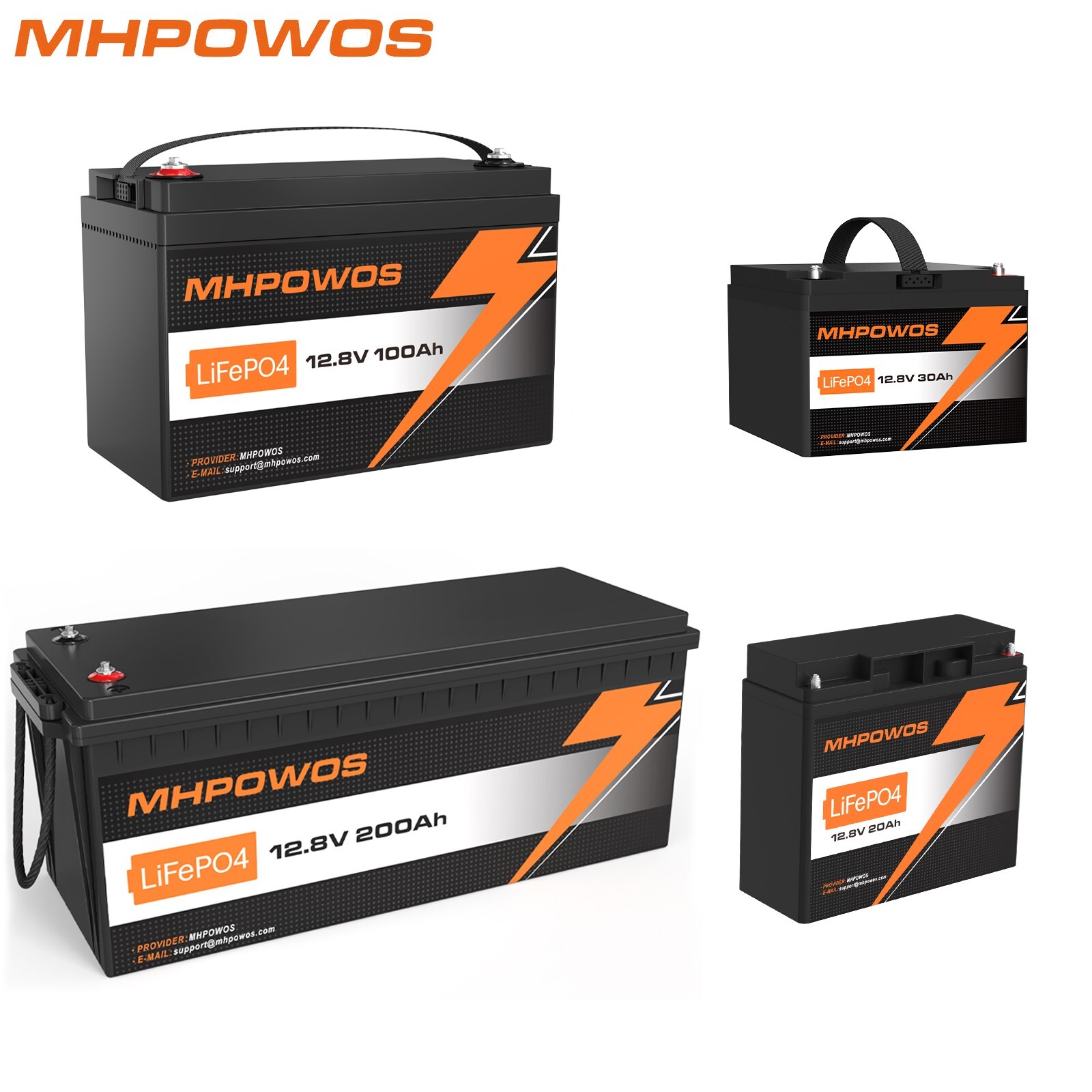 12V 100AH Lithium Battery Rechargeable LiFePO4 15000+ Deep Cycle Solar Panel RV