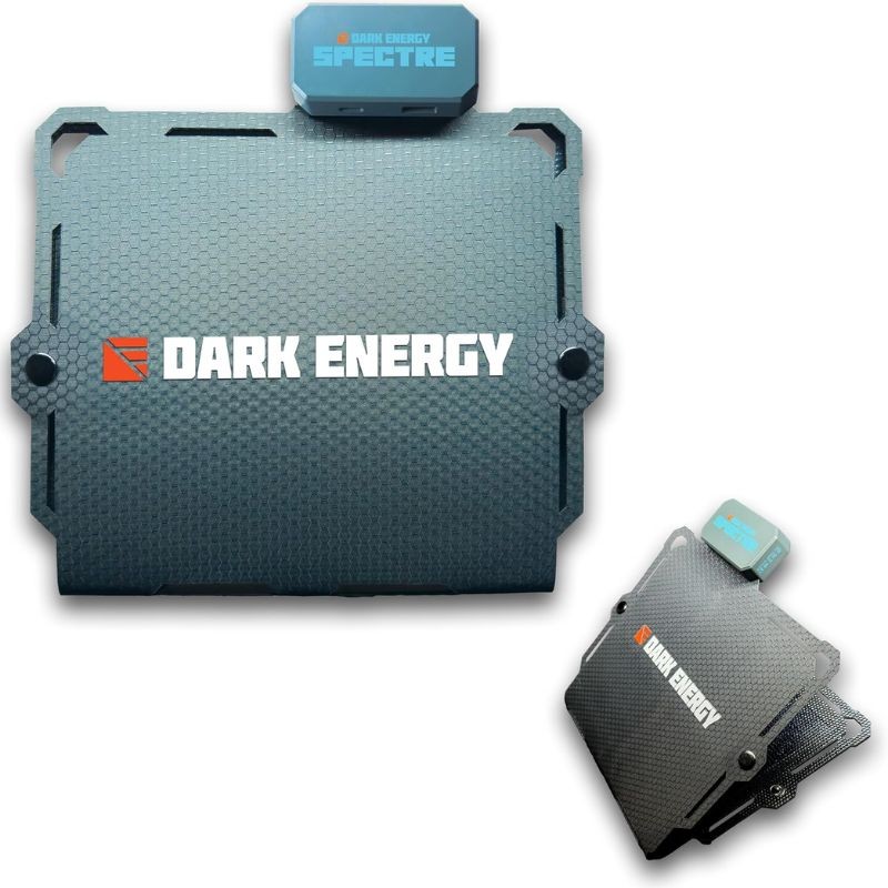 Dark Energy Spectre Solar Panel 8W Portable Solar Power Foldable Design – Gray