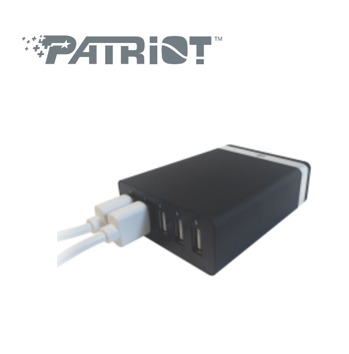 Patriot Fuel Station Mini 5-port USB Charger Portable Power Bank 40W 8A