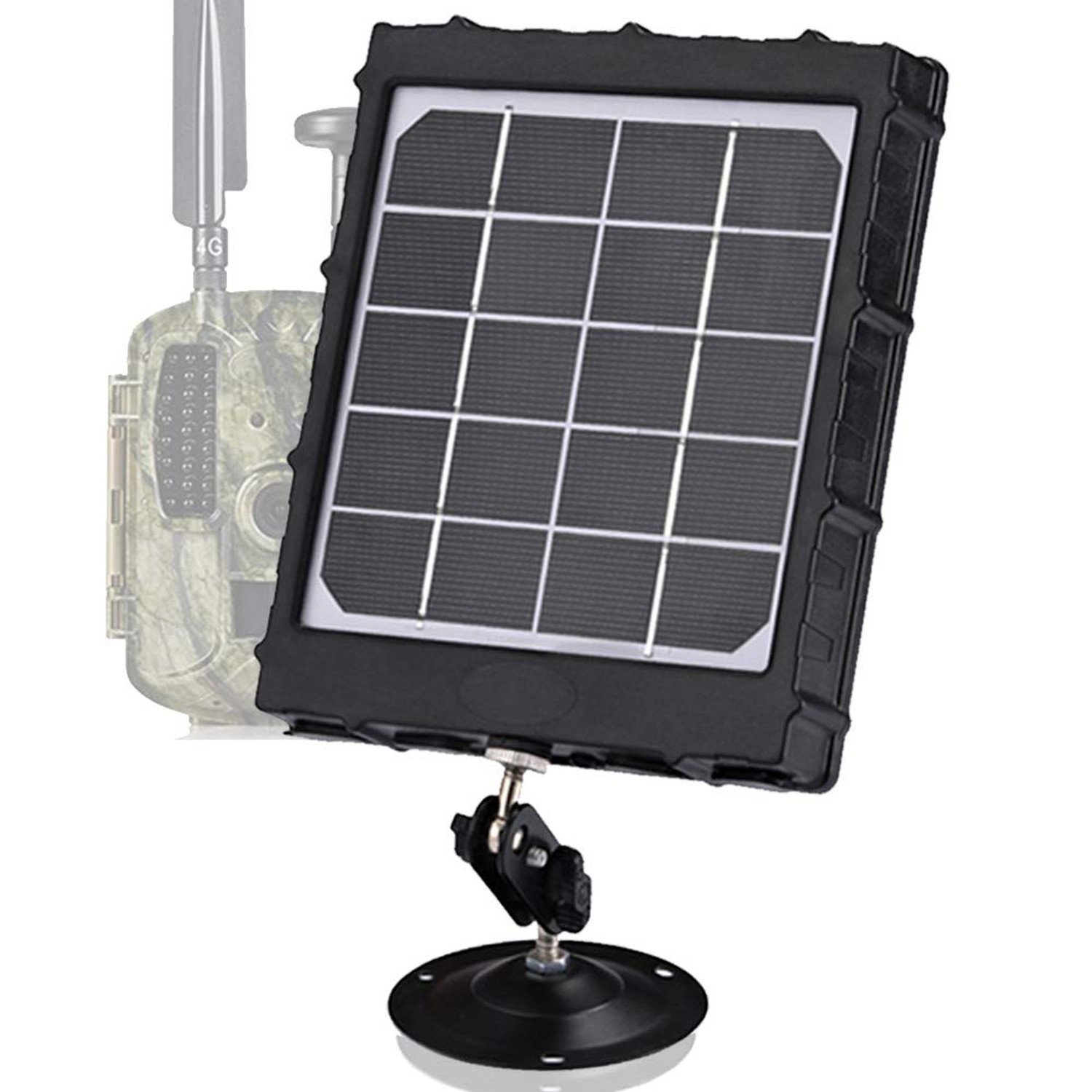 Trail Camera Solar Power Panel 8000mAh 3W Supporting 12V 9V 6V for All 3G 4G …