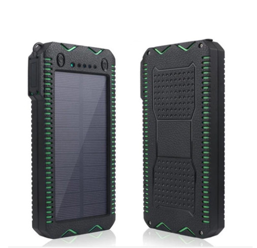 Solar Power Bank Charger For Cell Phone Portable Universal 15000mAh