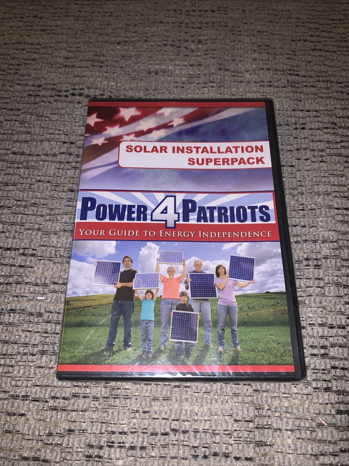 Power 4 Patriots DVD Video Solar Power System Sealed New