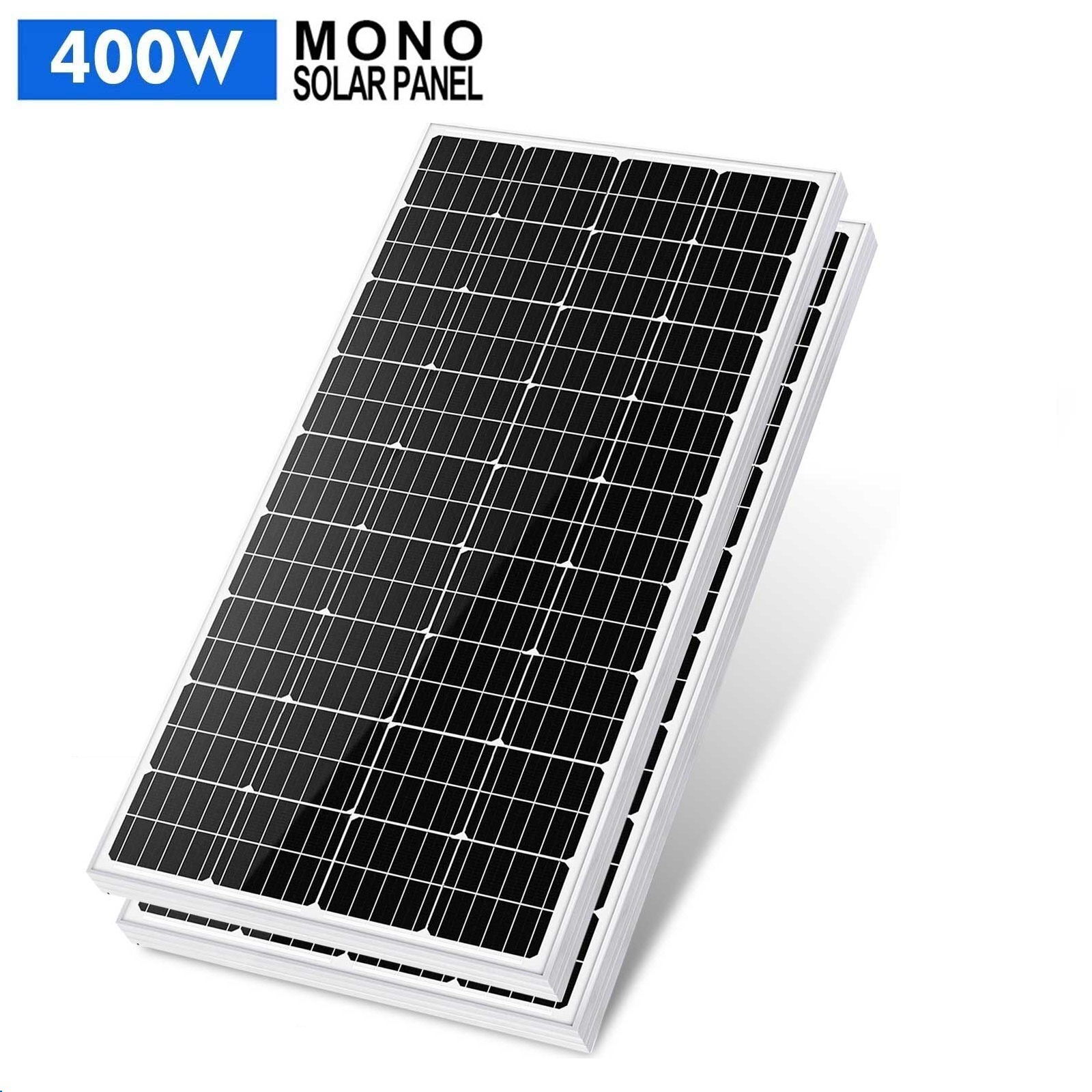 400 Watt 12 Volt Monocrystalline Solar Panel PV Power Charger Home RV Marine