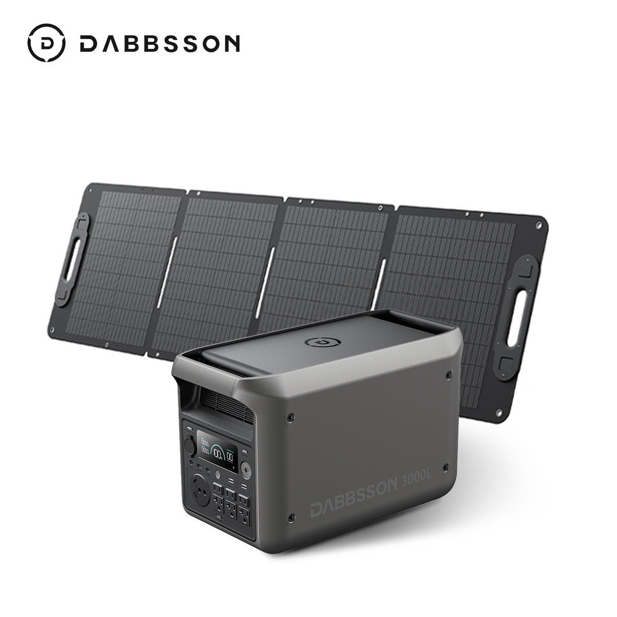 Dabbsson 3000L 3072Wh Portable Power Station 3000W Generator w/210W Solar Panel